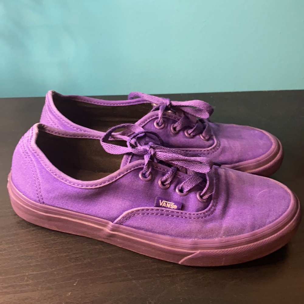 Vans Solid Purple Sneakers - image 4